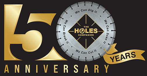 The Holes Companies Logo - 50th Anniversary