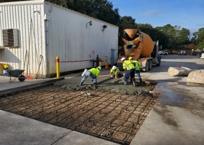 Pouring Concrete