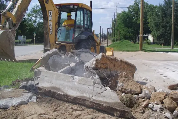 Concrete Breaking