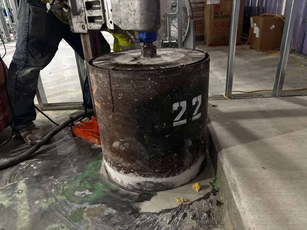 Core drilling