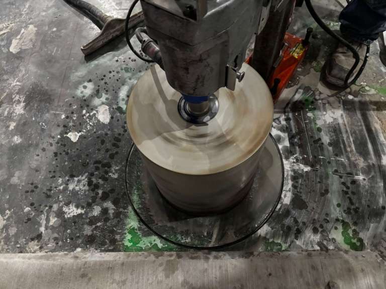 Creating a counter sink hole at airport